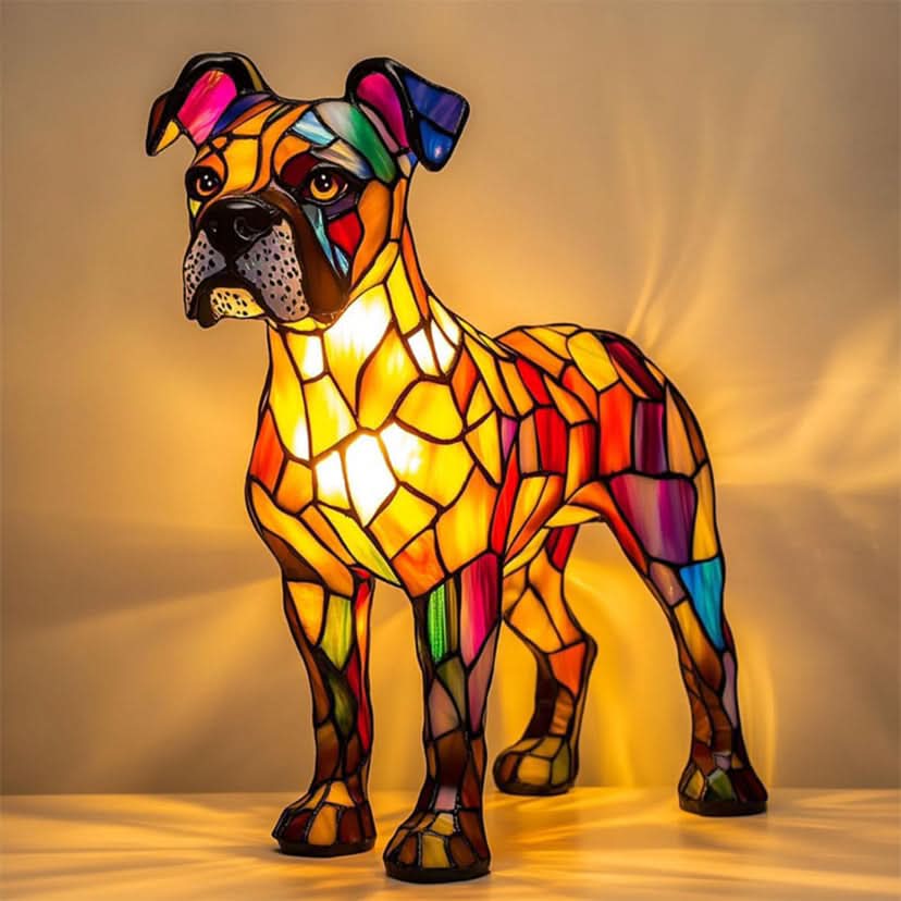 Dog Breed LED Night Light, 15 cm, USB Powered