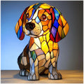 Dog Breed LED Night Light, 15 cm, USB Powered