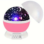 Star Projector Night Light with 360 Rotation and Timer