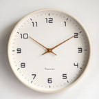 Silent Wooden Wall Clock, Scandinavian Design, 25 or 30 cm