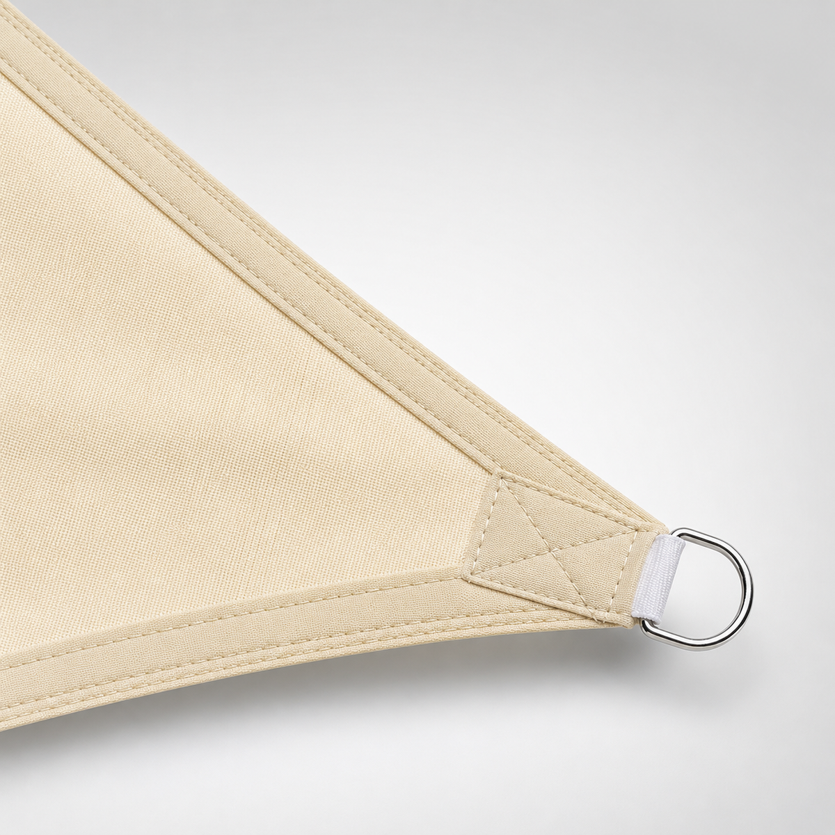 Triangular Waterproof Shade Sail with UV Protection, 3 x 3 x 3m