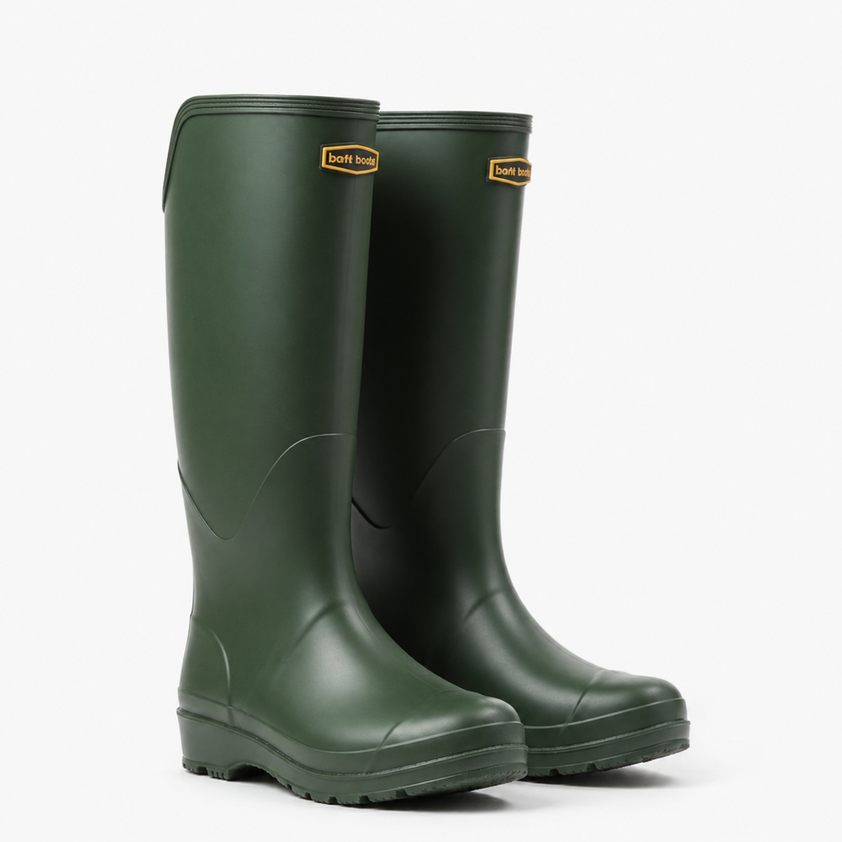 Waterproof Knee High PVC Wellington Boots, Unisex, Sizes 36-44