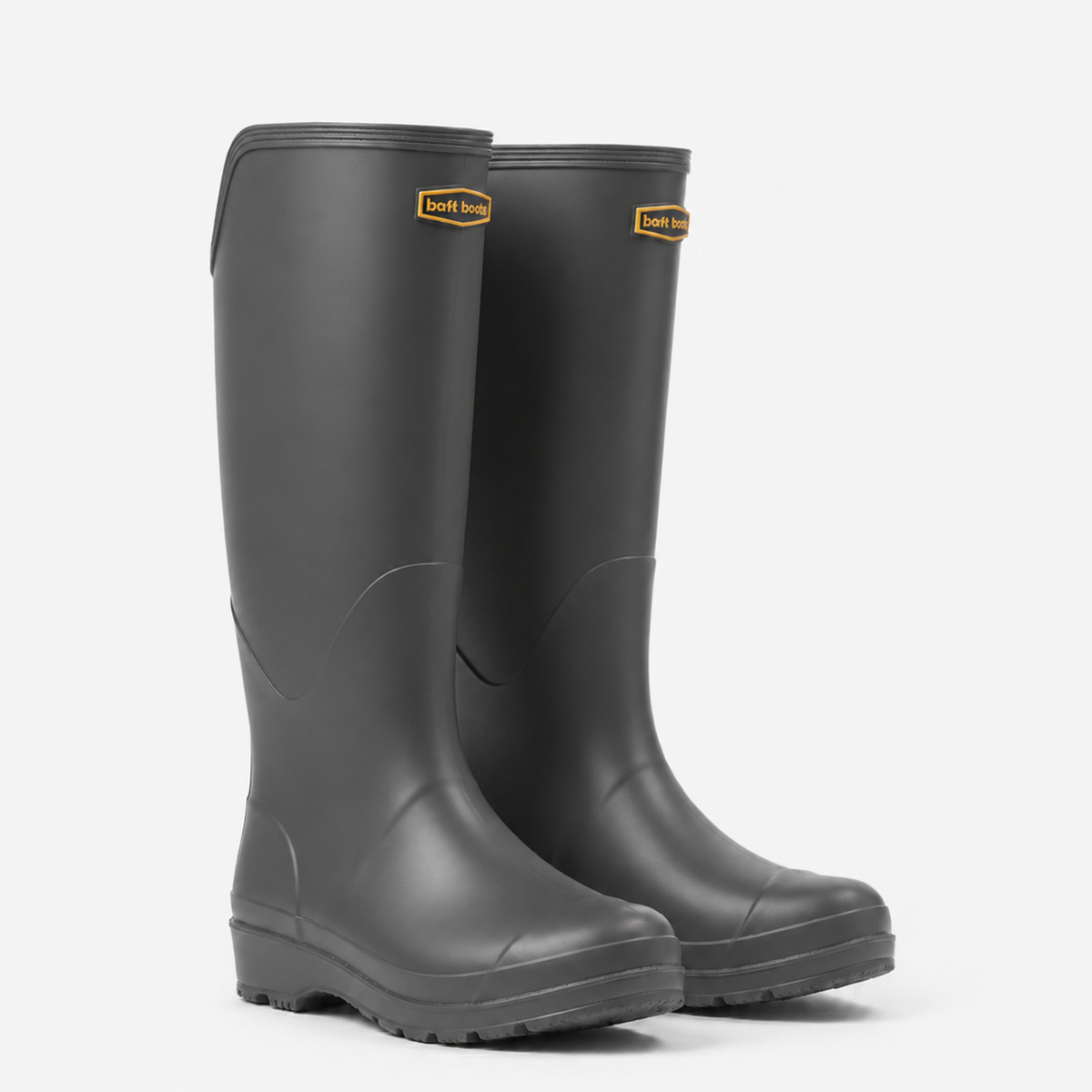 Waterproof Knee High PVC Wellington Boots, Unisex, Sizes 36-44