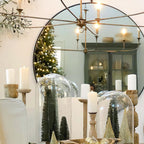 Brass Candle Chandelier with 5 or 6 Arms, E14, Six Finishes