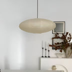 Mulberry Paper Japandi Ceiling Light, 50 or 60cm, LED