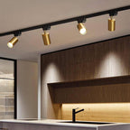 Adjustable Ceiling Track Light with 3, 4 or 5 Spots