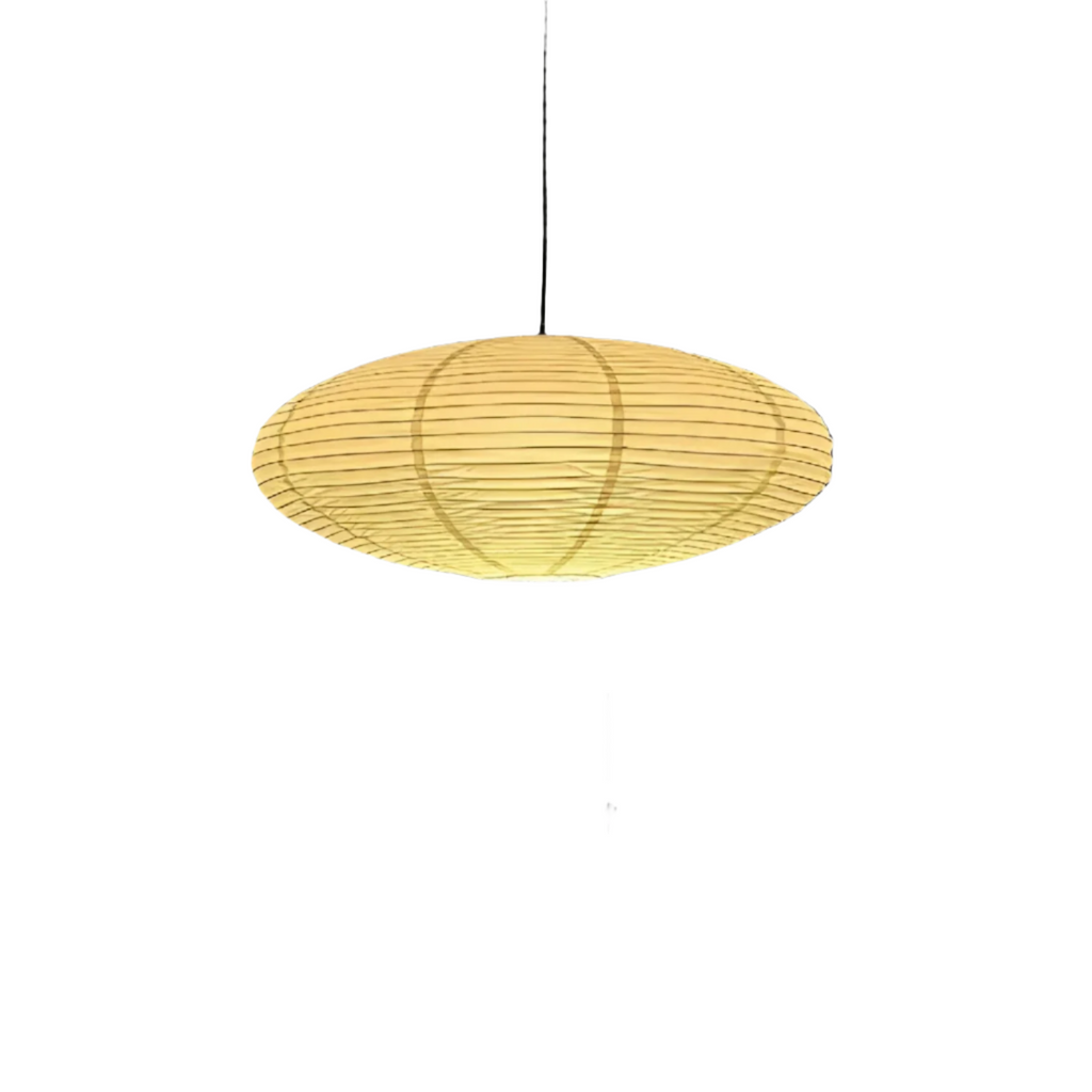 Mulberry Paper Japandi Ceiling Light, 50 or 60cm, LED
