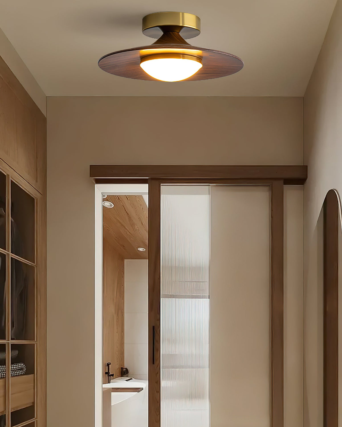 Dimmable Kitchen Ceiling Light, Triac Warm Dimming, 23.9 cm