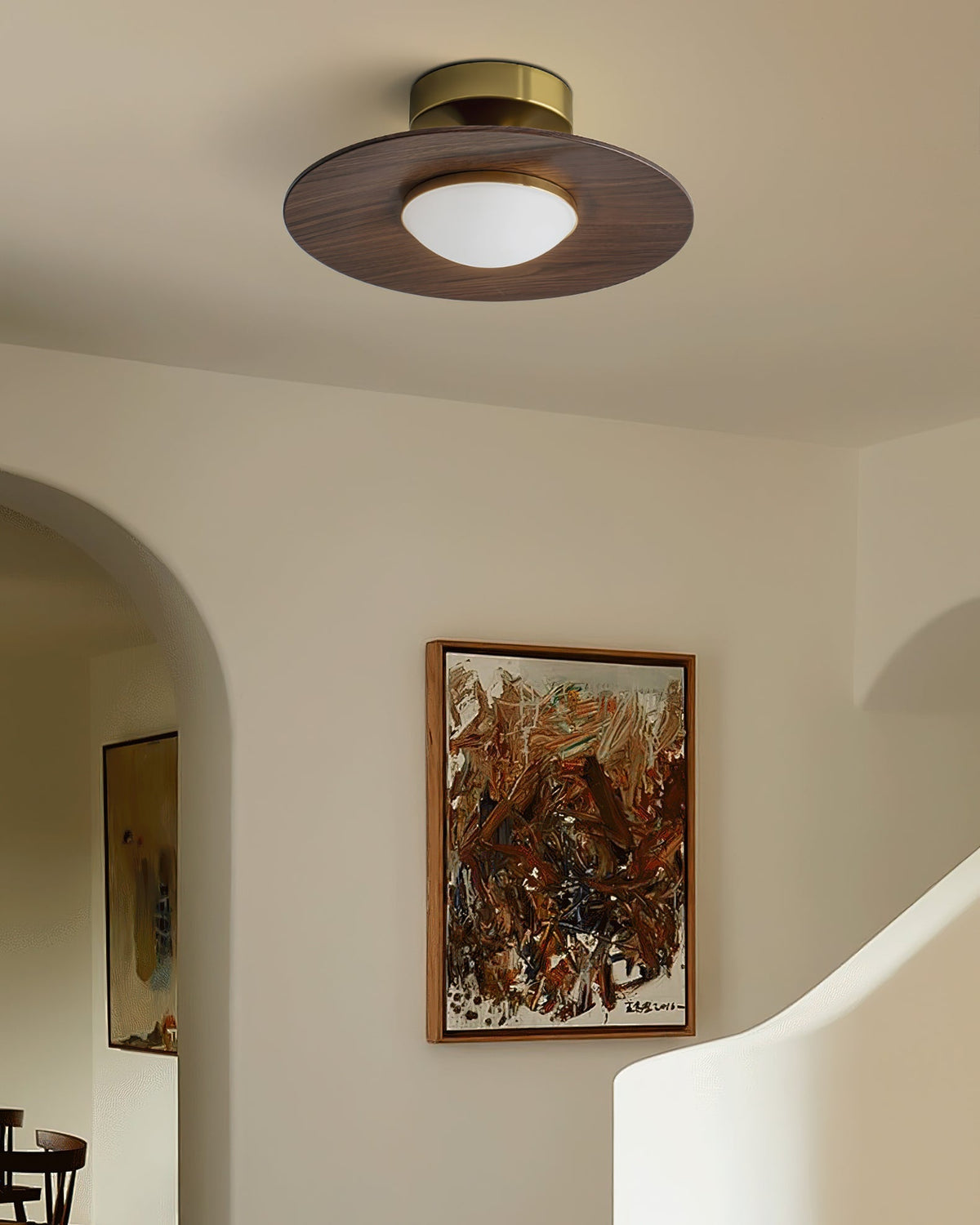 Dimmable Kitchen Ceiling Light, Triac Warm Dimming, 23.9 cm