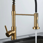 Kitchen Mixer Tap with 360-Degree Swivel Pull-Out Spray