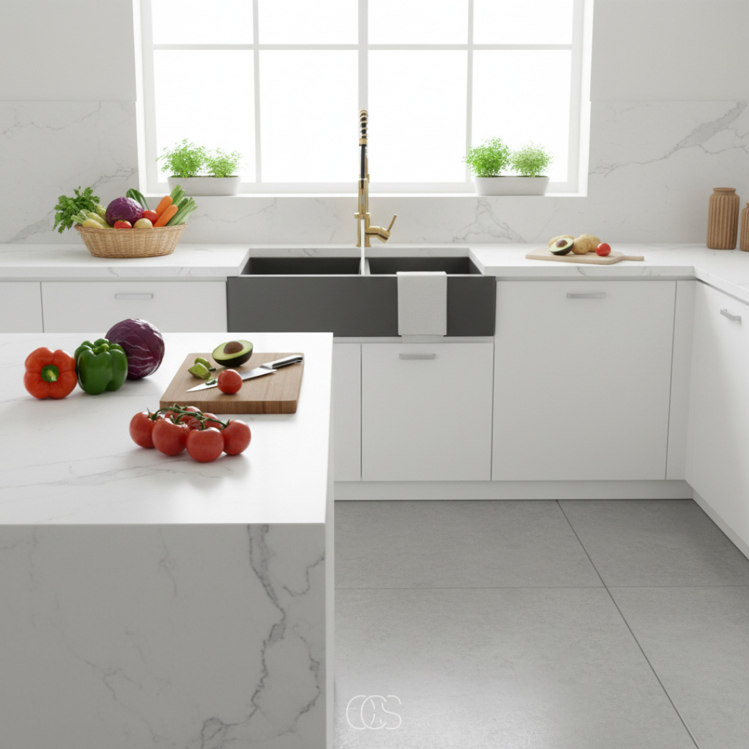 Kitchen Mixer Tap with 360-Degree Swivel Pull-Out Spray