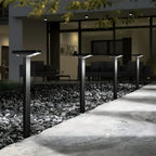 Solar Garden Path Lights, Set of 4, IP65, 60 cm Tall