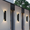 IP65 Up and Down Outdoor Wall Light, Aluminium, LED