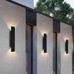 IP65 Up and Down Outdoor Wall Light, Aluminium, LED