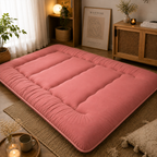 Składany materac futon o grubości 10 cm, japońska mata podłogowa
