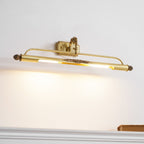 Antique Brass Picture Light for Artwork, E27, Three Lengths