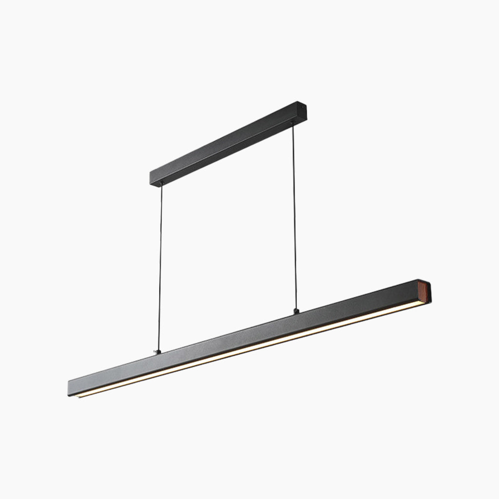 Linear LED Pendant Light, Dimmable Aluminium, 80-200cm