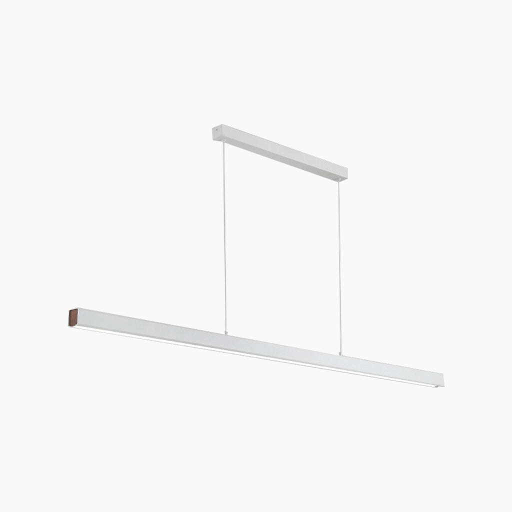 Linear LED Pendant Light, Dimmable Aluminium, 80-200cm