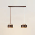 Travertine Stone Pendant Light, 1 to 4 Lights, Warm Glow