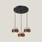 Travertine Stone Pendant Light, 1 to 4 Lights, Warm Glow