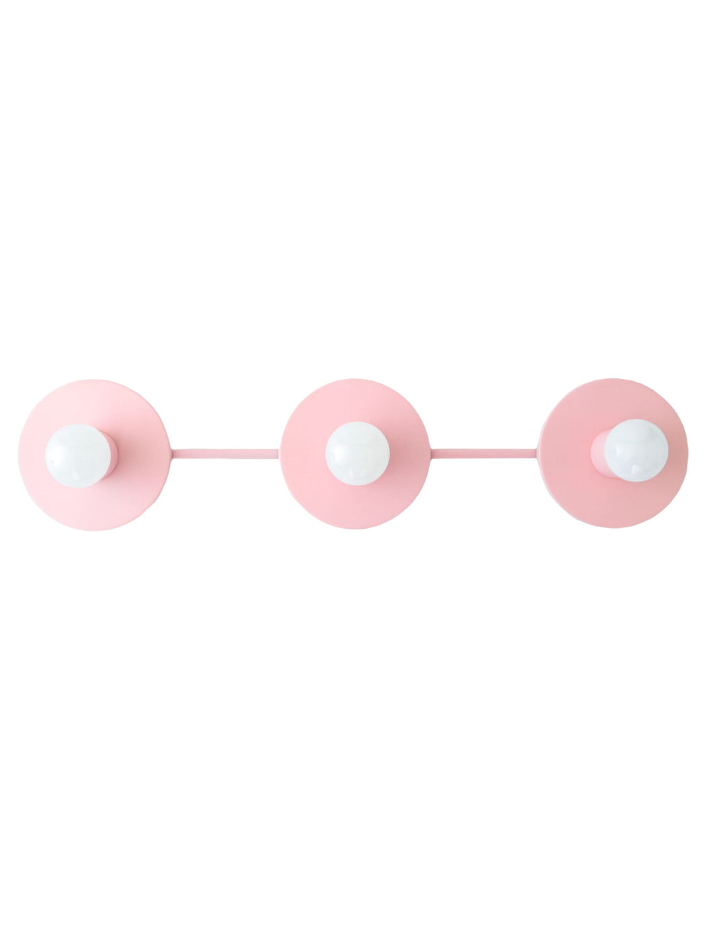 Minimalist 3-Light Wall Light, 55.9cm Wide, Eight Colours