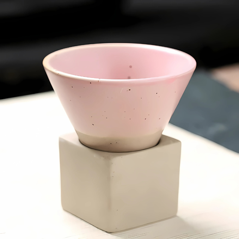Ceramic Espresso Cups Set of 2, 100ml Handmade Glaze