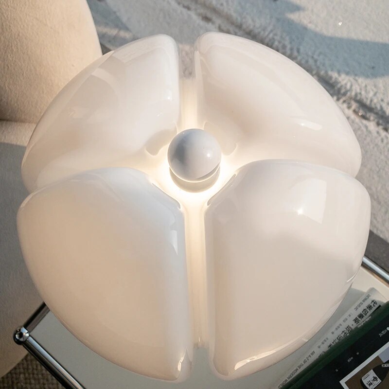 Flower-Shaped Table Lamp, Dimmable LED with Touch Control