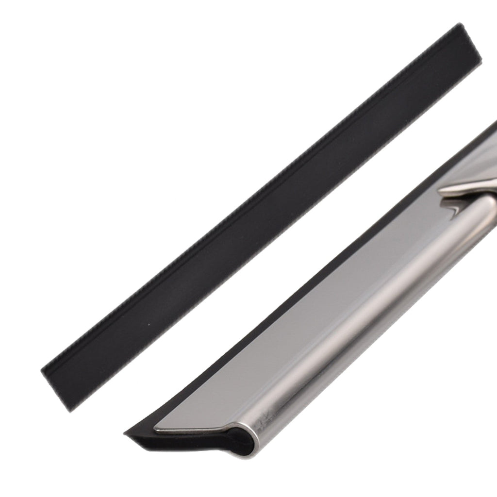 Stainless Steel Shower Squeegee with No-Drill Hanger