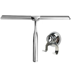 Stainless Steel Shower Squeegee with No-Drill Hanger