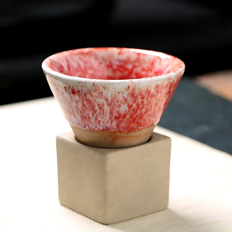 Ceramic Espresso Cups Set of 2, 100ml Handmade Glaze