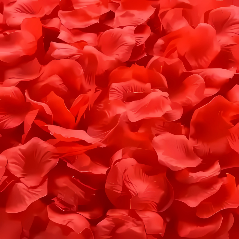 Silk Rose Petals, Reusable Party Confetti in 7 Colours
