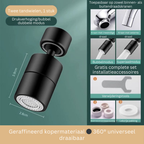720 Degree Swivel Tap Nozzle with Anti-Splash Dual Spray
