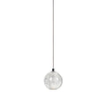 Crystal Globe Cluster Chandelier, Chrome, 1 to 50 Lights