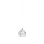 Crystal Globe Cluster Chandelier, Chrome, 1 to 50 Lights
