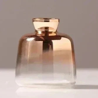 Ombre Glass Vase for Fresh and Dried Flowers, Four Sizes