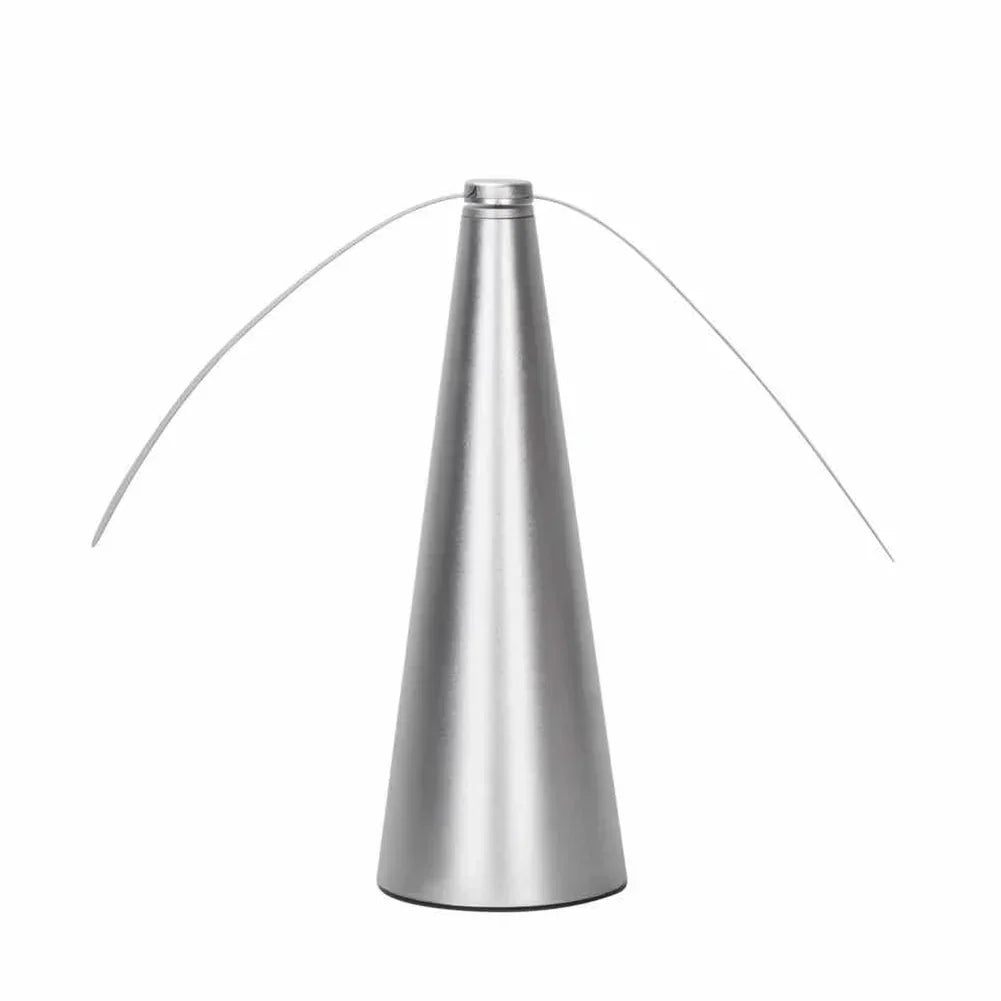 Table Fan with Holographic Blades for Outdoor Dining, USB