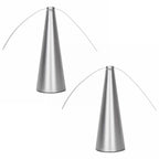 Table Fan with Holographic Blades for Outdoor Dining, USB