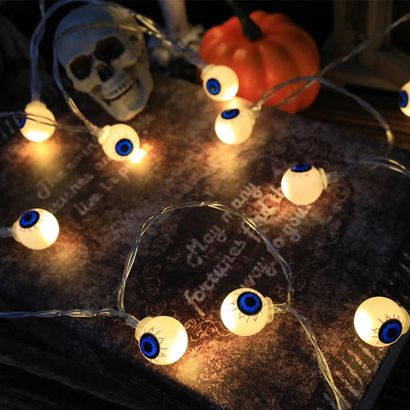 Halloween LED String Lights 150cm with 10 Figures