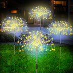Solar Firework Garden Light, 120 LEDs with 8 Modes, IP65