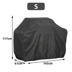 Waterproof BBQ Cover with Drawstring, UV-Resistant, 3 Sizes