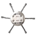 Steel Weed Brush Trimmer Attachment for Paving Joints