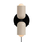 Two-Tone Vertical Wall Light, Up and Down Glow, Bulbs Included