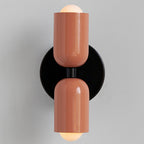 Two-Tone Vertical Wall Light, Up and Down Glow, Bulbs Included