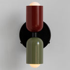 Two-Tone Vertical Wall Light, Up and Down Glow, Bulbs Included