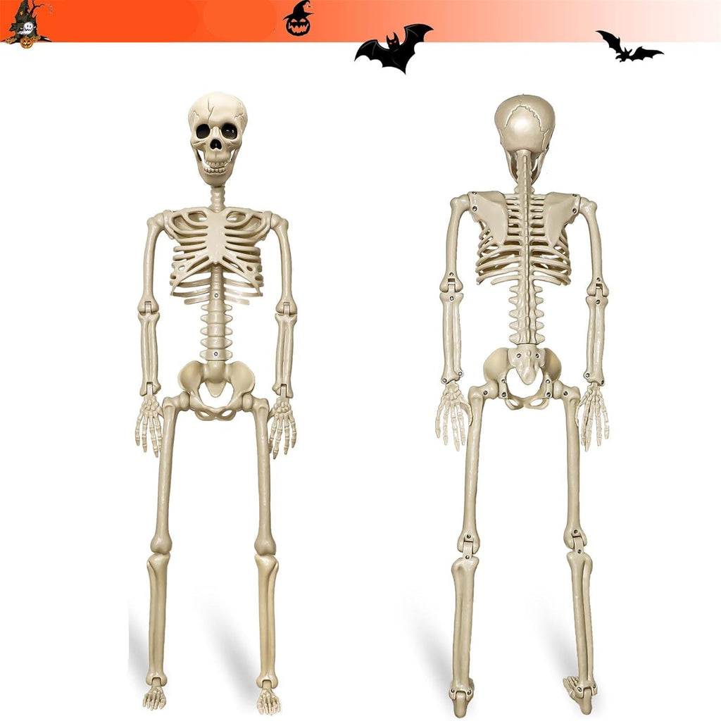Posable Hanging Skeleton Decoration, 40 cm and 90 cm