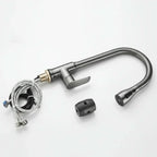 Pull-Out Kitchen Tap with Spray Head, 360 Degree Swivel