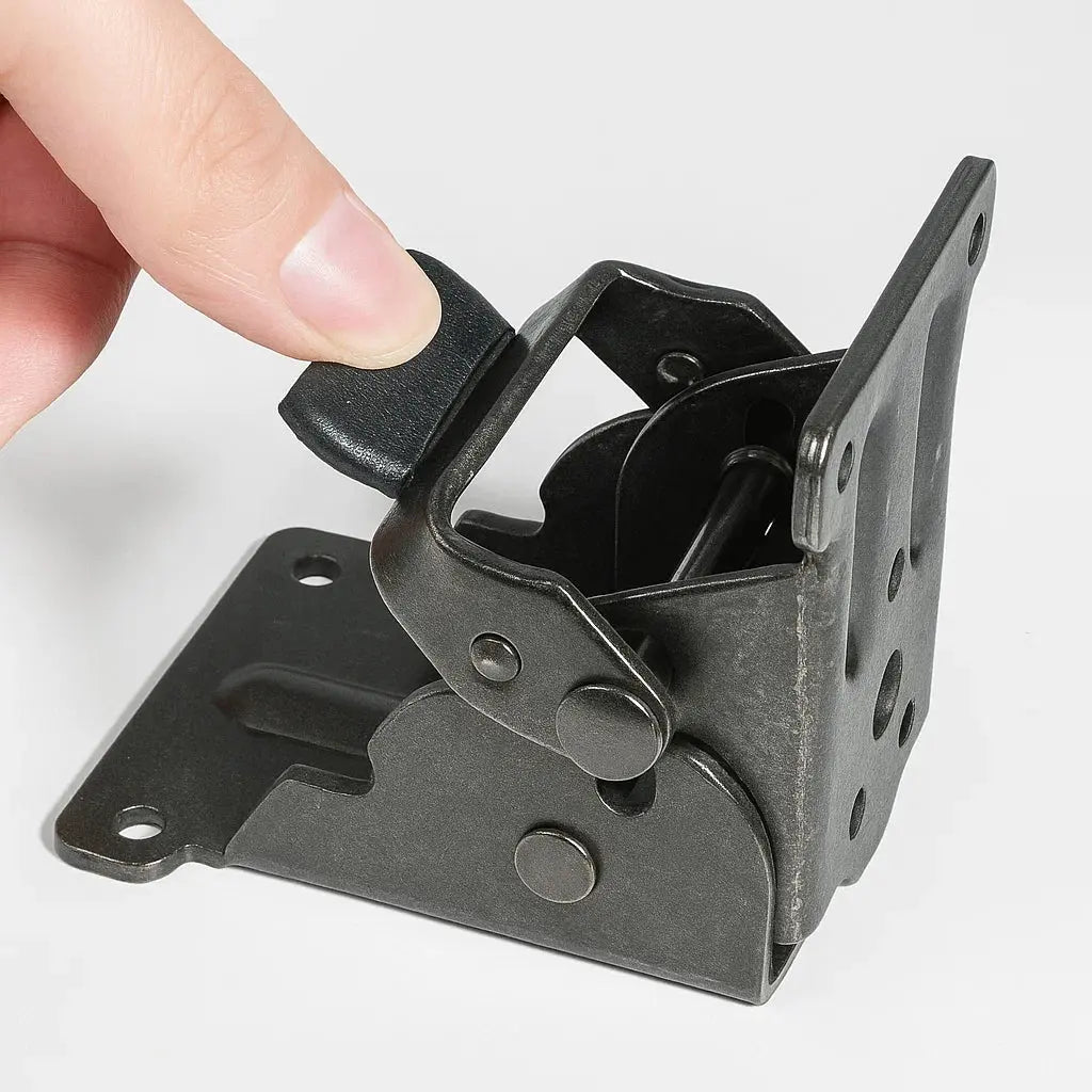 Folding Shelf Brackets, Set of 2, 225kg, 90 Degree Auto-Lock