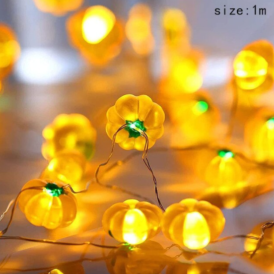 Halloween LED String Lights 150cm with 10 Figures