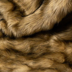 Faux Fur Throw 200 x 150cm, Fox Print, Four Colours