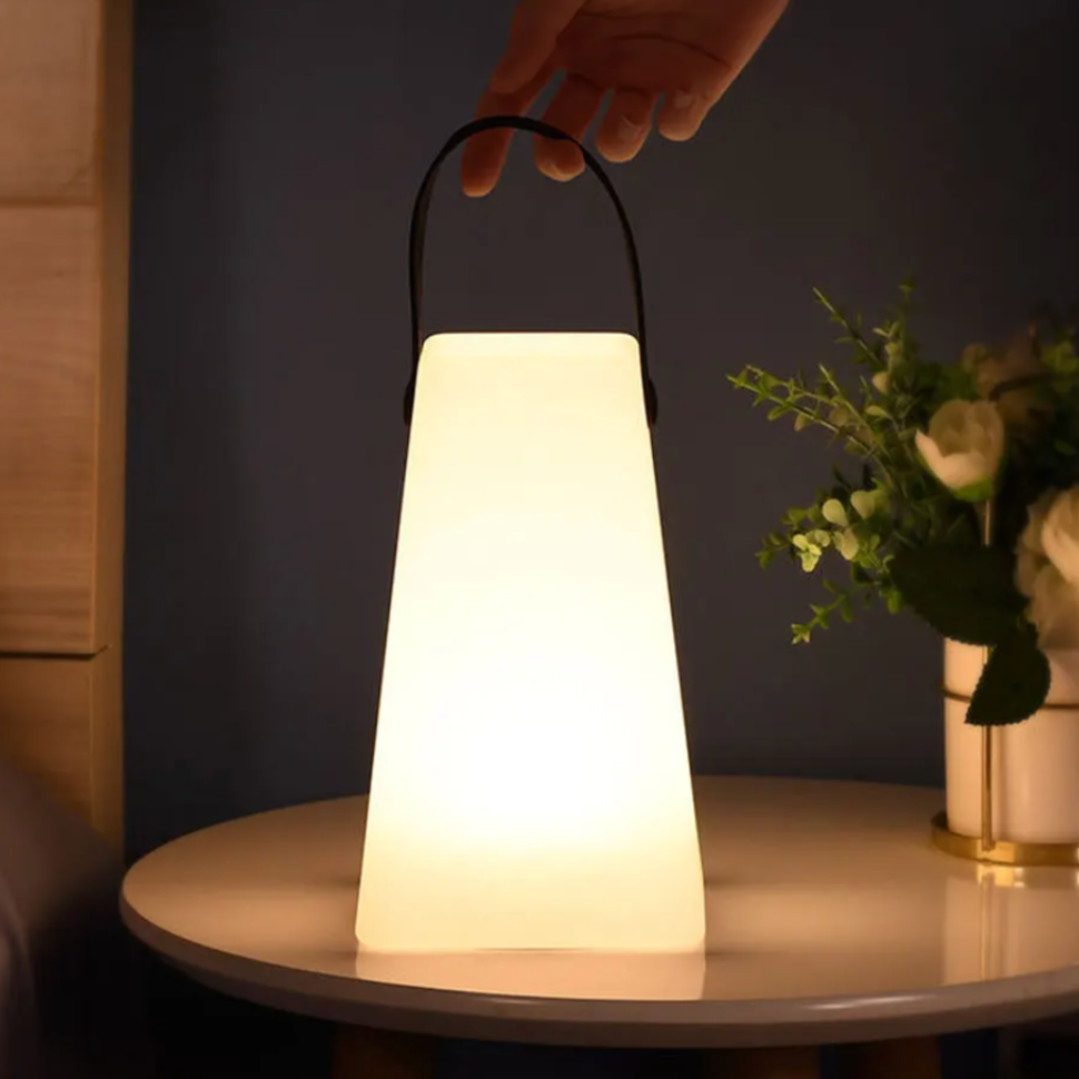 Cordless Rechargeable Outdoor Lamp with Remote, 8 Colours